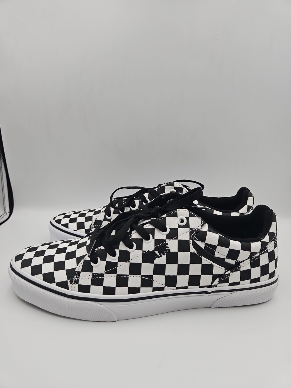 Vans Checkerboard Black White Low-Top Sneakers